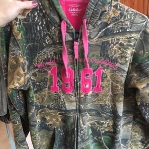Cabelas Hooded Zip Hoodie